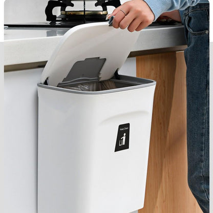 Mervani Cestino Eleganza™- Pattumiera automatica e facile da installare.
