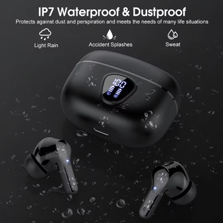 Mervani SoundCore™ – Auricolari Bluetooth Impermeabili per Android e iPhone