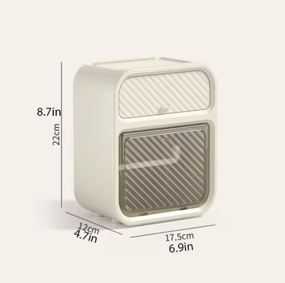 Mervani WallBox™ – Portarotolo Premium 3 in 1 Senza Forare