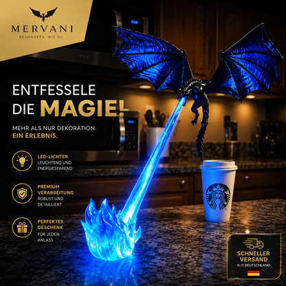 Mervani Drakon – Drachenlampe & Dekoration