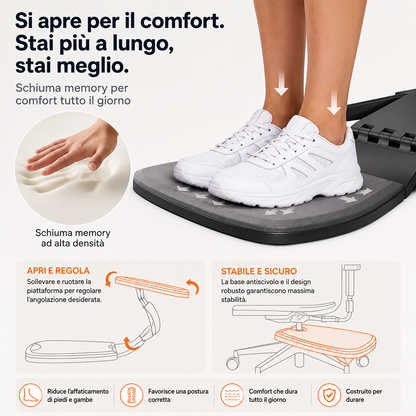 Mervani FlexSeat Pro™ – 4-in-1 Ergonomischer Stuhl