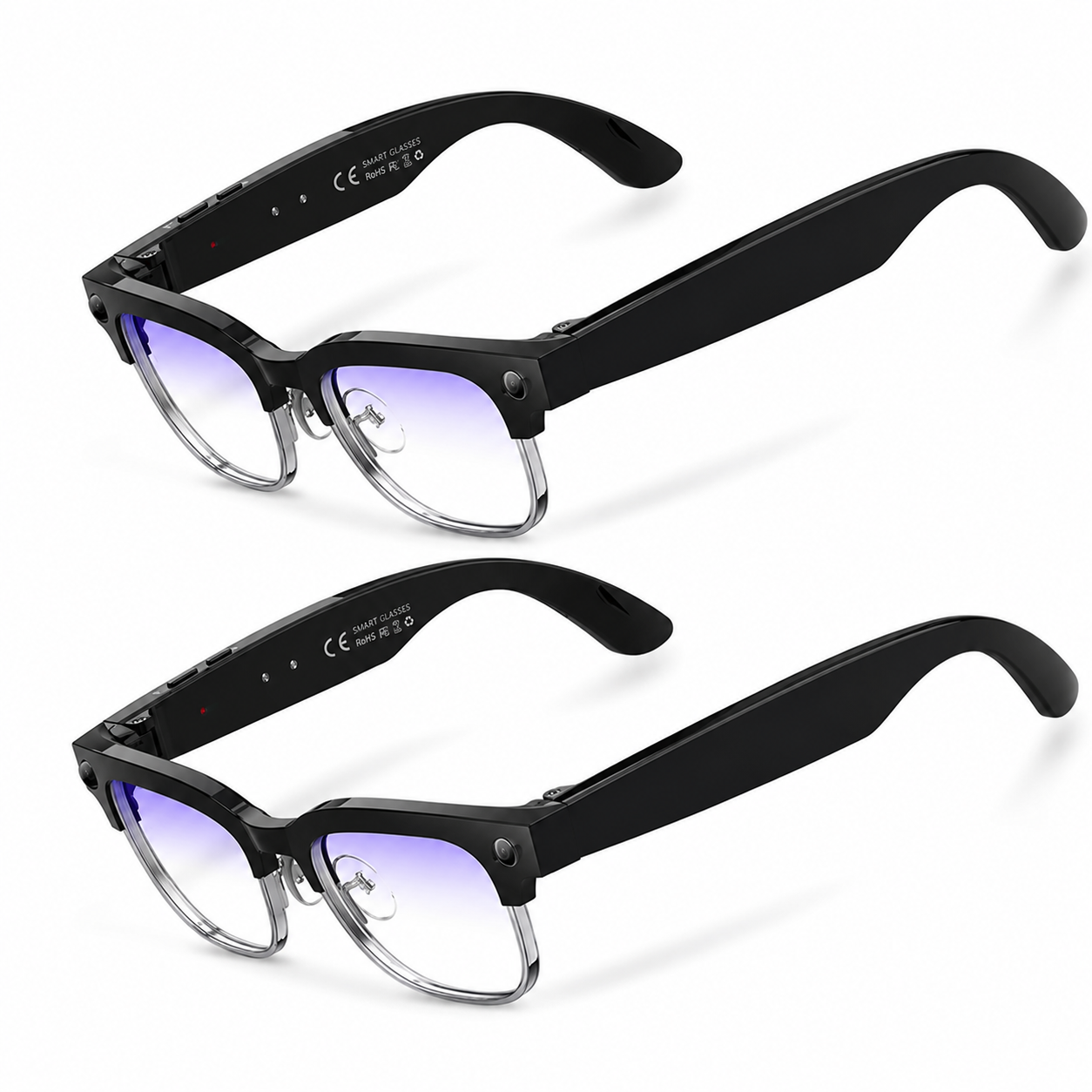 Mervani VisionX™ – Gafas inteligentes con cámara y audio con IA