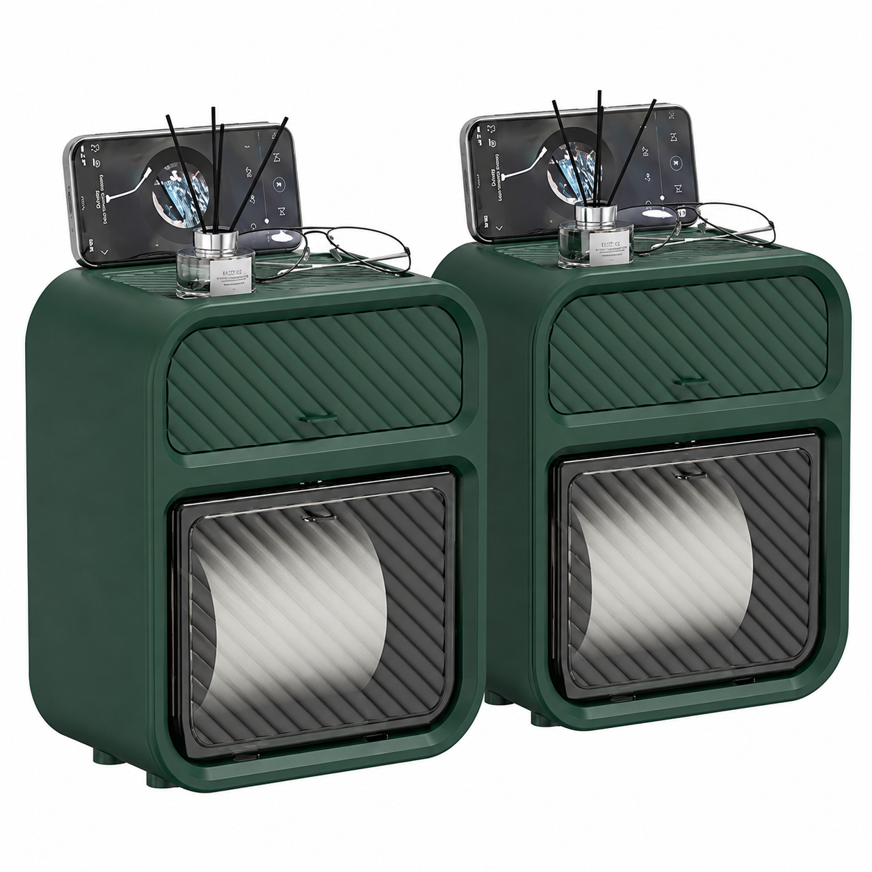 Mervani WallBox™ – Portarotolo Premium 3 in 1 Senza Forare