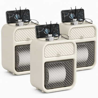 Mervani WallBox™ – Portarotolo Premium 3 in 1 Senza Forare