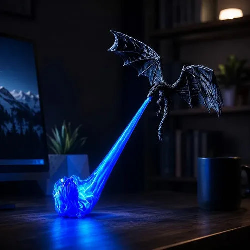 Mervani Drakon – Drachenlampe & Dekoration